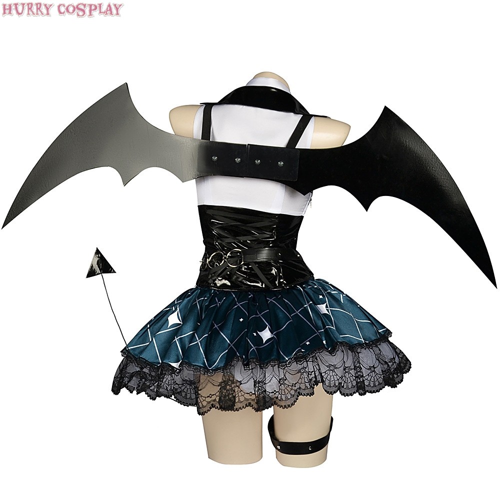 Anime Cosplay,Succubus,Hatsune Miku Little Devil Raccoon cosplay costume